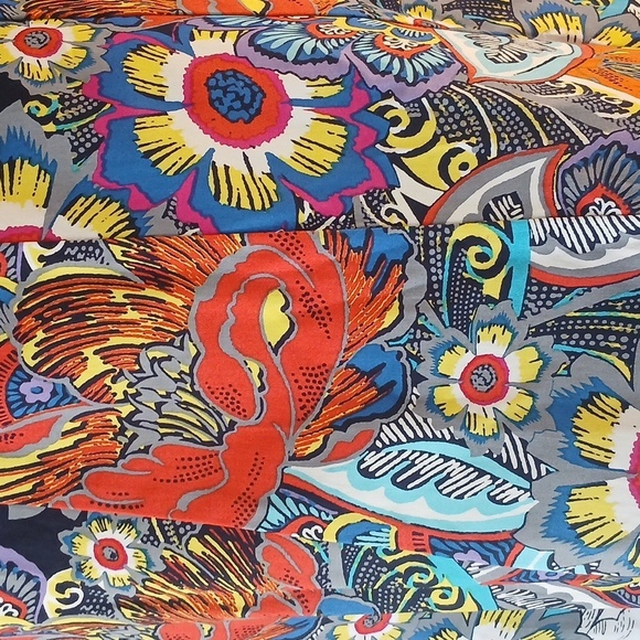 NINE WEST BNWT Colorful Patterned Sleeveless Dress BEAUTIFUL 😍 - Picture 4 of 12